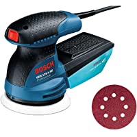 Bosch Professional GEX 125-1 AE - Lijadora excéntrica (250 W- Microfiltro- Ø plato lijador 125 mm- en caja)